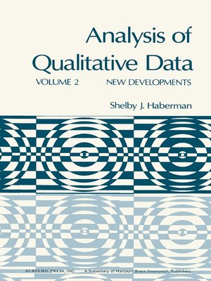 cover image of Analysis of Qualitative Data